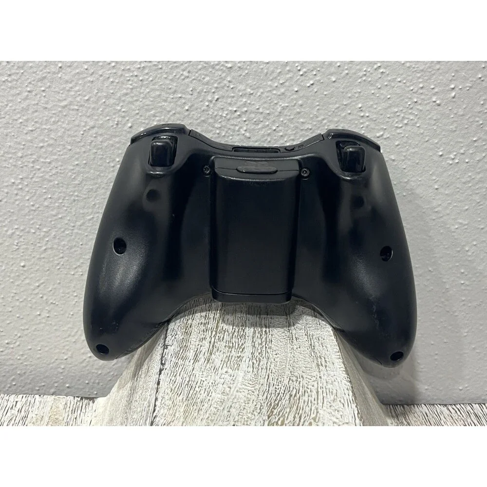 Official Microsoft Xbox 360 Wireless Controller Black OEM TESTED WORKING